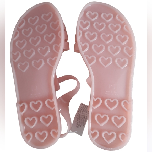 NWT Size 5 Dream Pink Jelly Cage Buckle Sandals - Picture 3 of 11